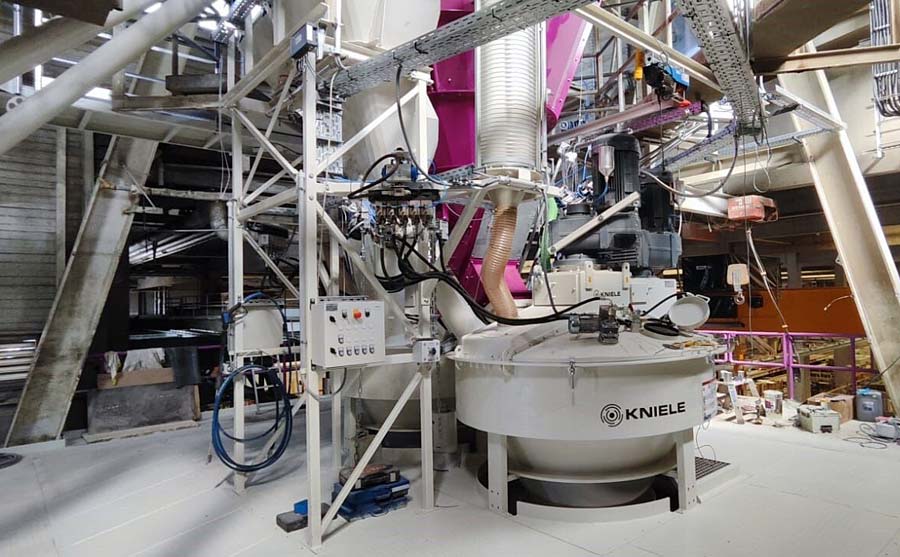 Modernisierung der Betonmischanlage im Fertigteilwerk Zeithain
